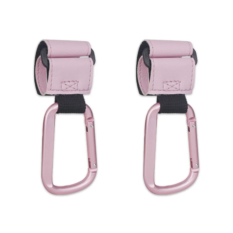 Universal Heavy-Duty Stroller Hooks – Diaper Bag Clips