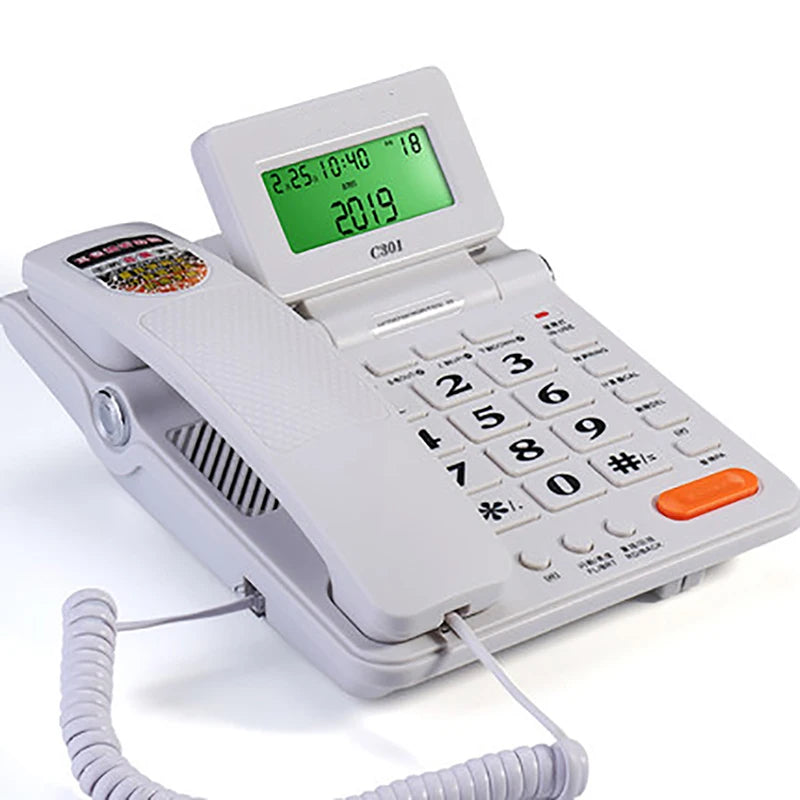 Big Button Corded Telephone – Caller ID & Backlit Display