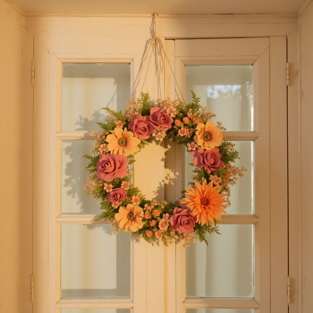 48-Piece Silk Artificial Flower Heads | DIY Décor Set