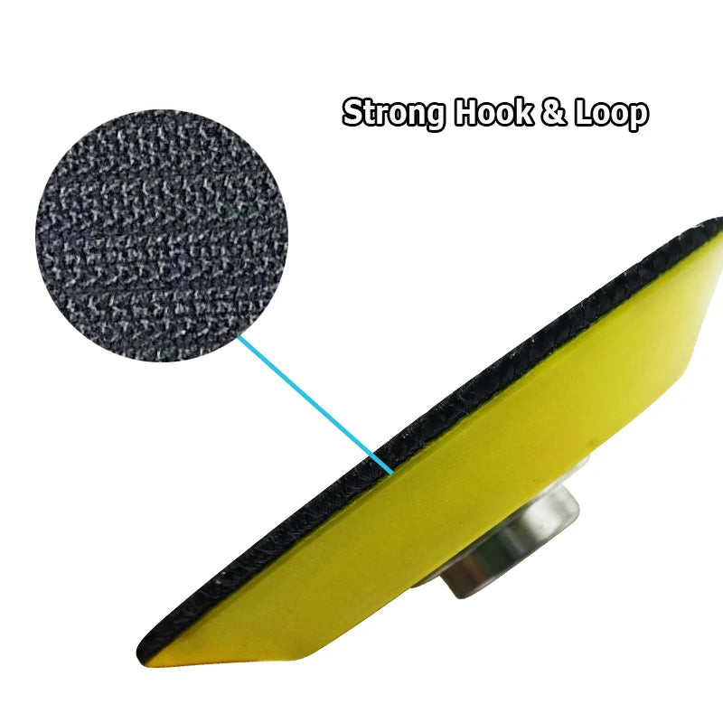 3" & 2" Hook & Loop Sanding Back-Up Pad | M6 Die Grinder