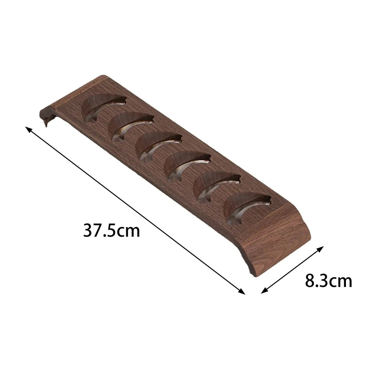 Wooden Tea Cup Holder Display Rack – Portable Organizer