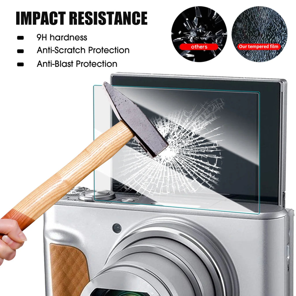 Canon SX740 SX730 Tempered Glass Screen Protector – HD Clear