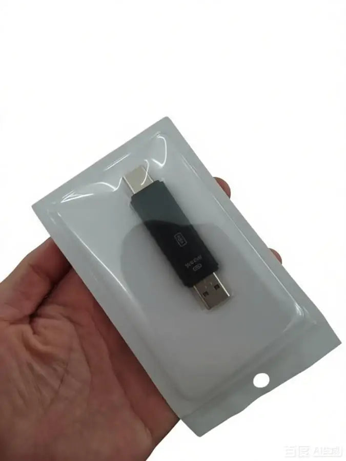 5-in-1 USB OTG Card Reader – Type-C, Micro USB, TF & SD
