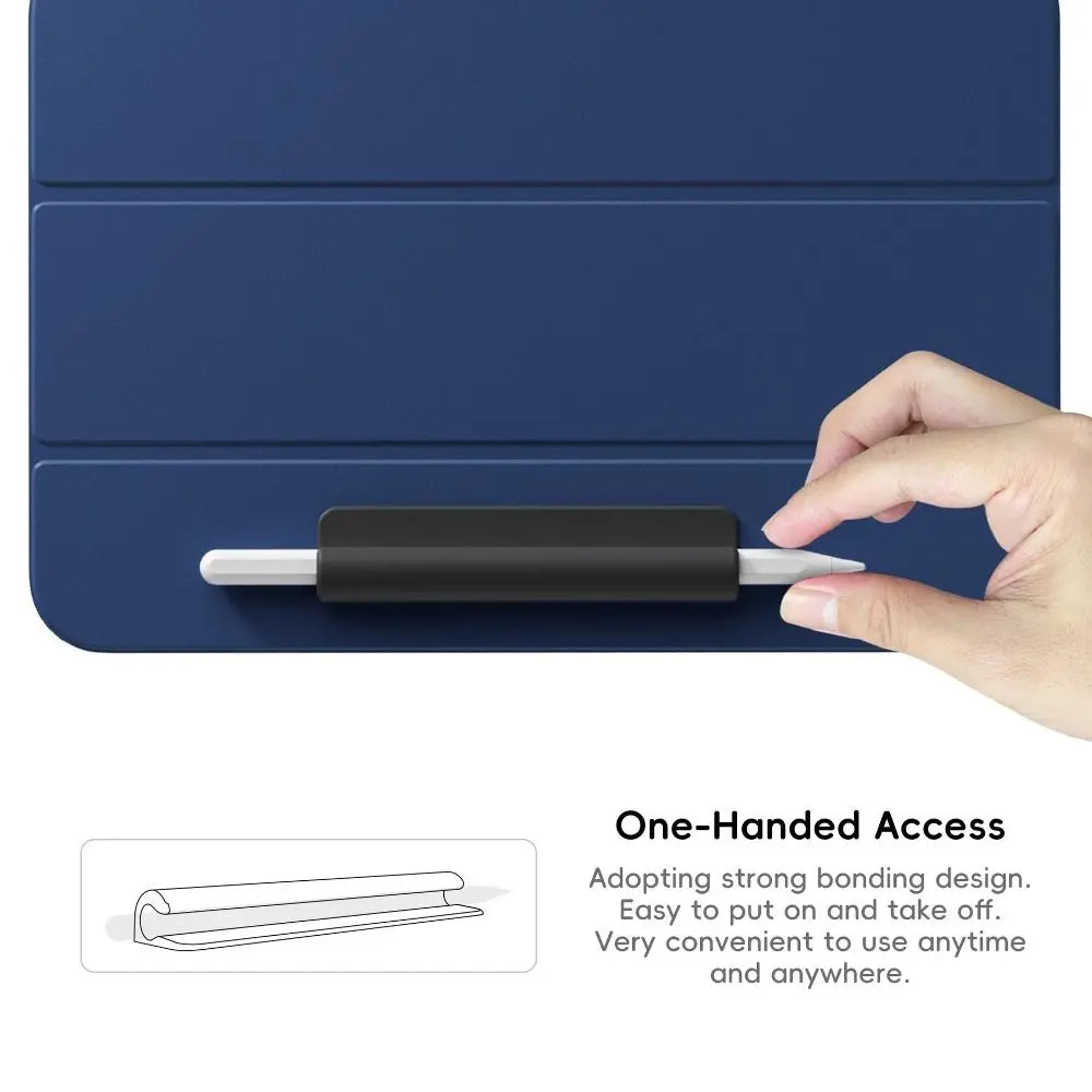 Silicone Self-Adhesive Pencil Holder for Apple Pencil 1st & 2nd Gen