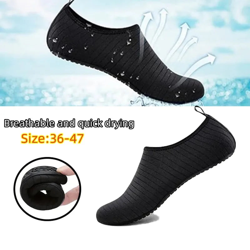 Unisex Quick-Drying Beach Water Shoes Anti-Slip Sneakers