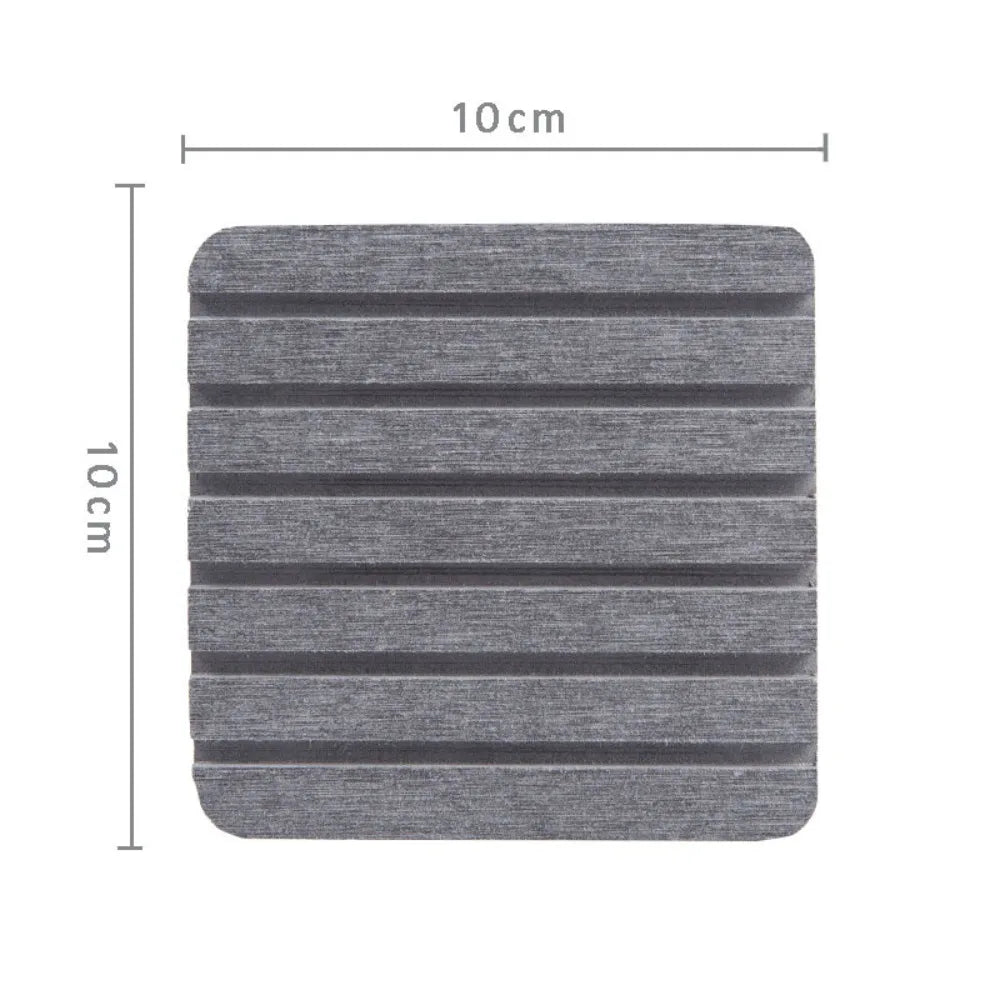 Diatomite Cup Mat – Absorbent Heat-Resistant Coaster Pad