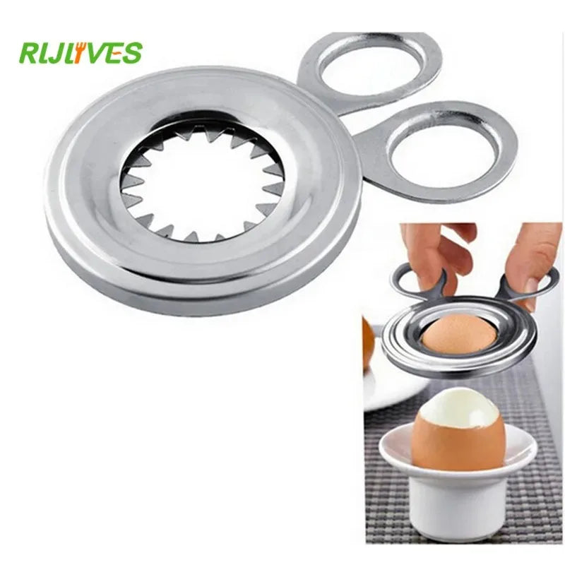 Stainless Steel Egg Shell Topper Cutter & Opener Tool