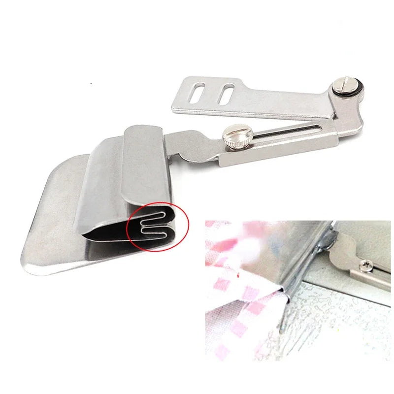 Double Layer Seaming Curling Device for Industrial Sewing Machines