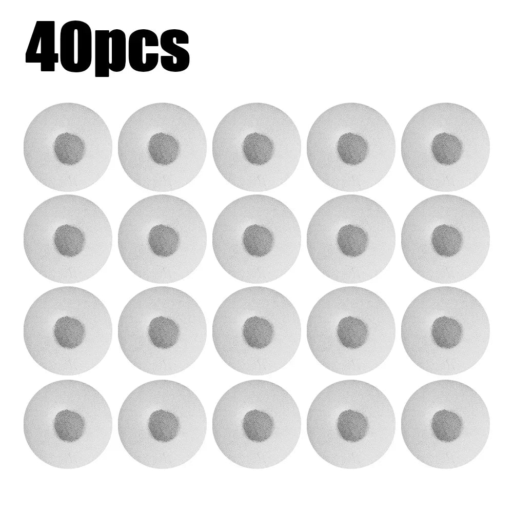 18mm Foam Earphone Ear Pads – Sponge Replacement Covers 20–200pk