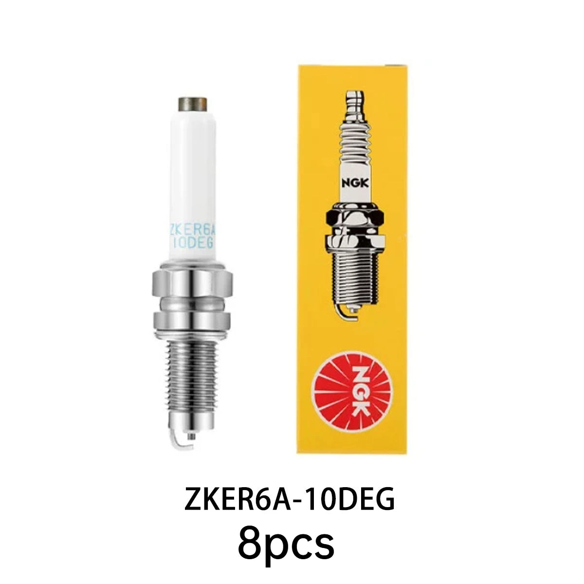 NGK ZKER6A-10DEG 97973 Nickel Spark Plug for EA211 Engine