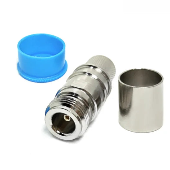 5-Pack N Female Crimp Connector for LMR600 CNT600 RF Coax
