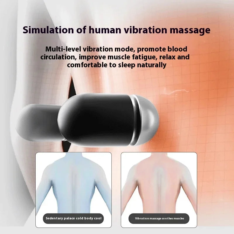 Electric Heating Massage Lumbar Pillow | Memory Foam Pad
