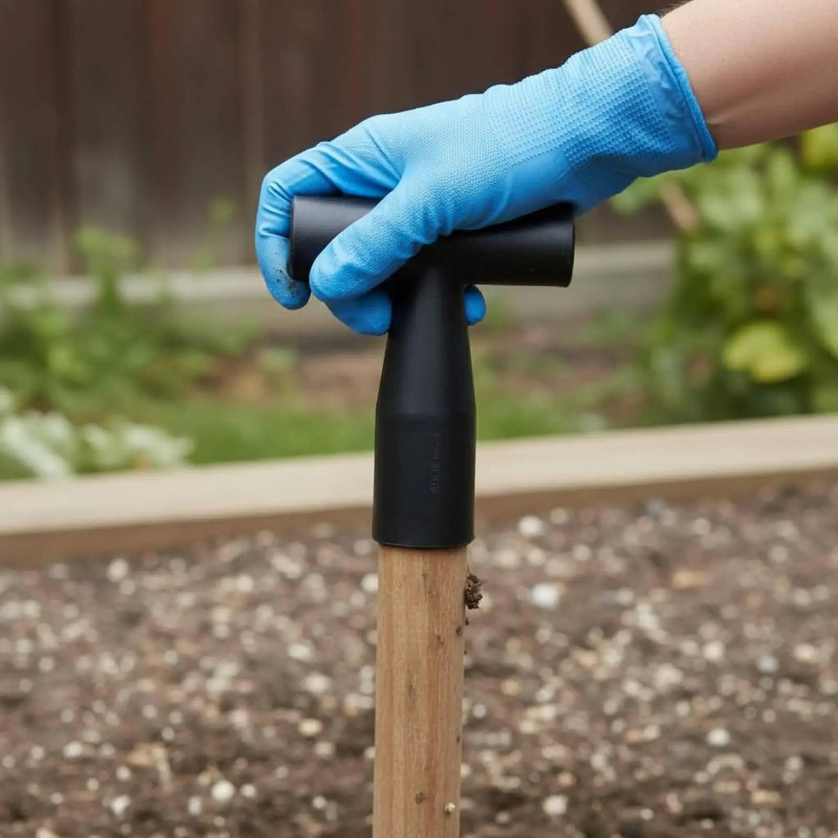 Adjustable D & T Grip Shovel Handle for Wooden Shafts – 3 Pack