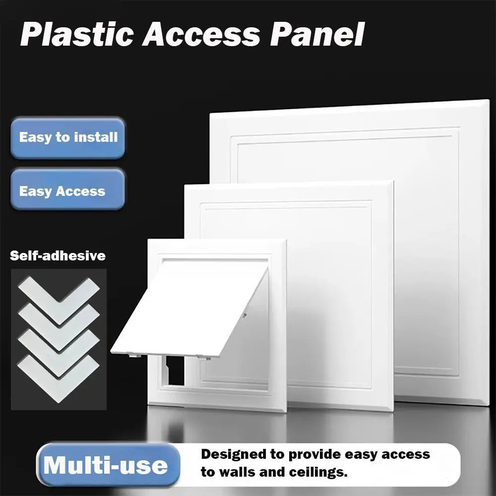 White Hinged Access Panel – ABS Plastic Wall & Ceiling Hatch