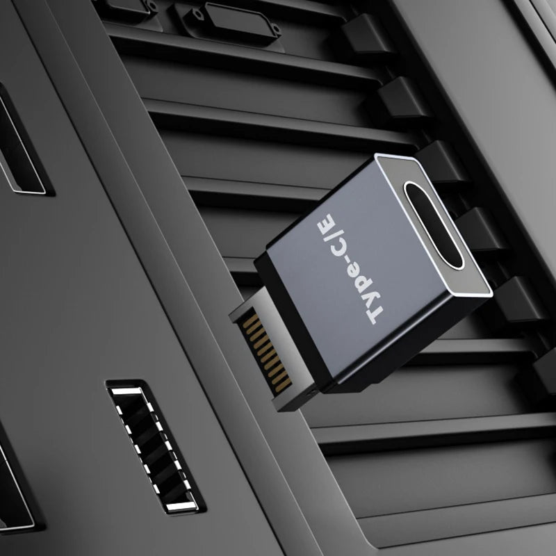 Type E to USB-C Adapter | Motherboard Front Panel Converter