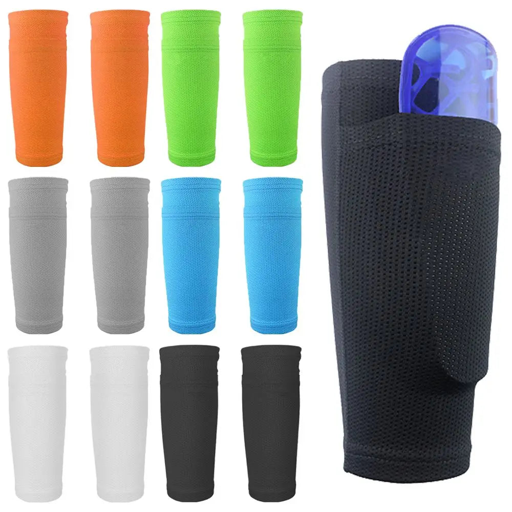 Breathable Football Shin Guard Sleeves | Soccer Instep Socks