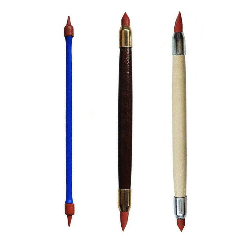 3-Piece Silicone Clay Shaper Sculpting Pen Set – Double-Head
