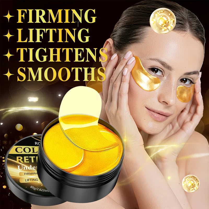 ROZINO Retinol Eye Mask 60 Pcs – Collagen & Hydration