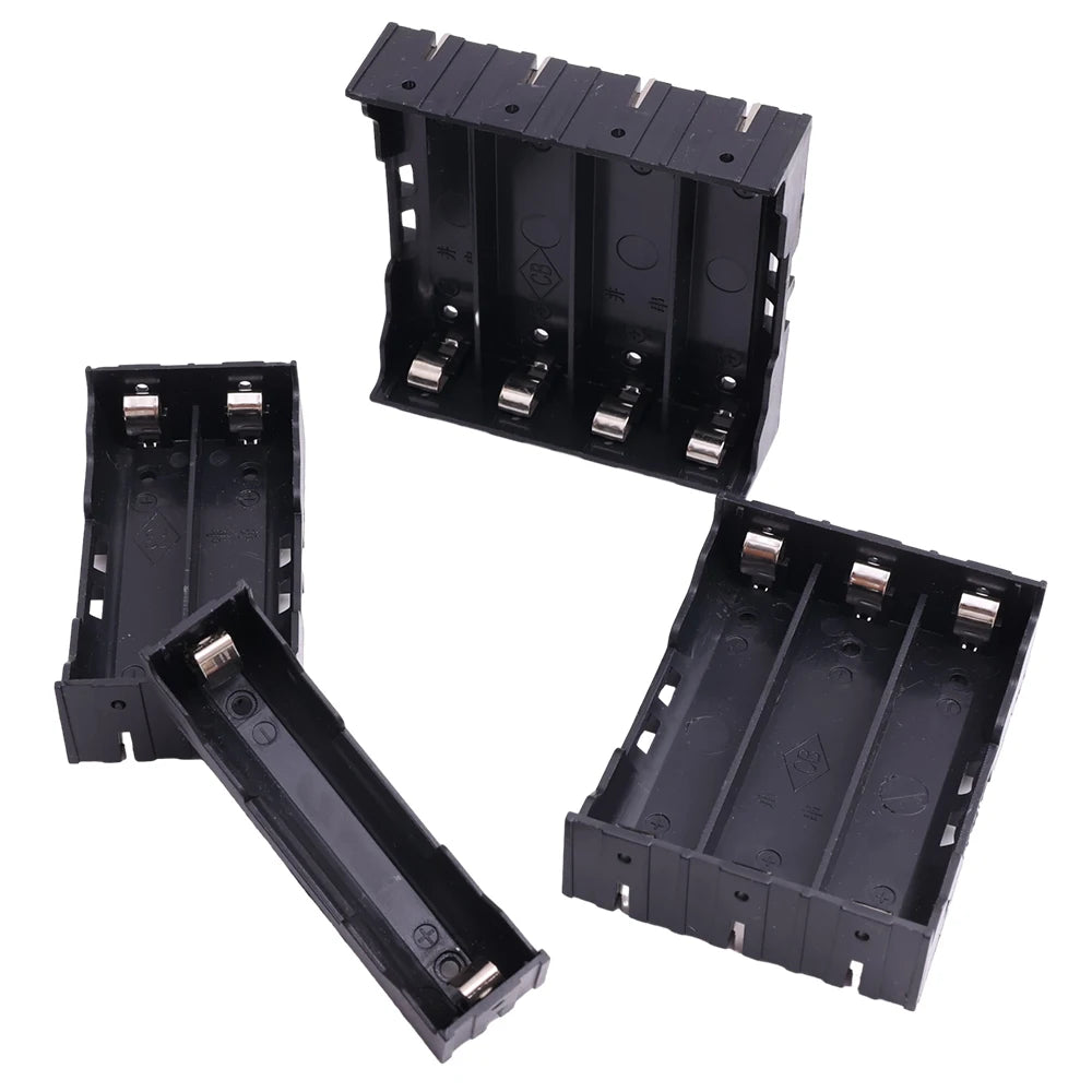 18650 Battery Holder Case – 1/2/3/4 Slot DIY Storage Box