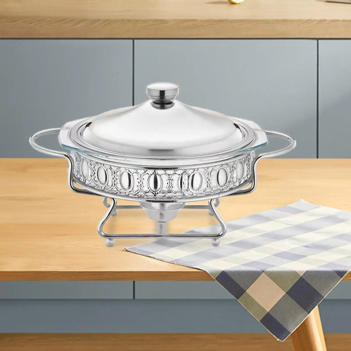 Kesoto 2L Chafing Dish Buffet Food Warmer Set | Stainless Steel
