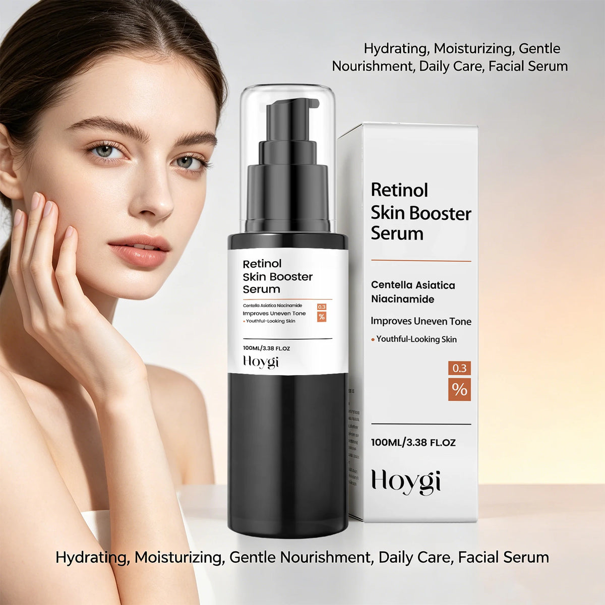 Retinol Face Serum – Niacinamide & Centella Brightening