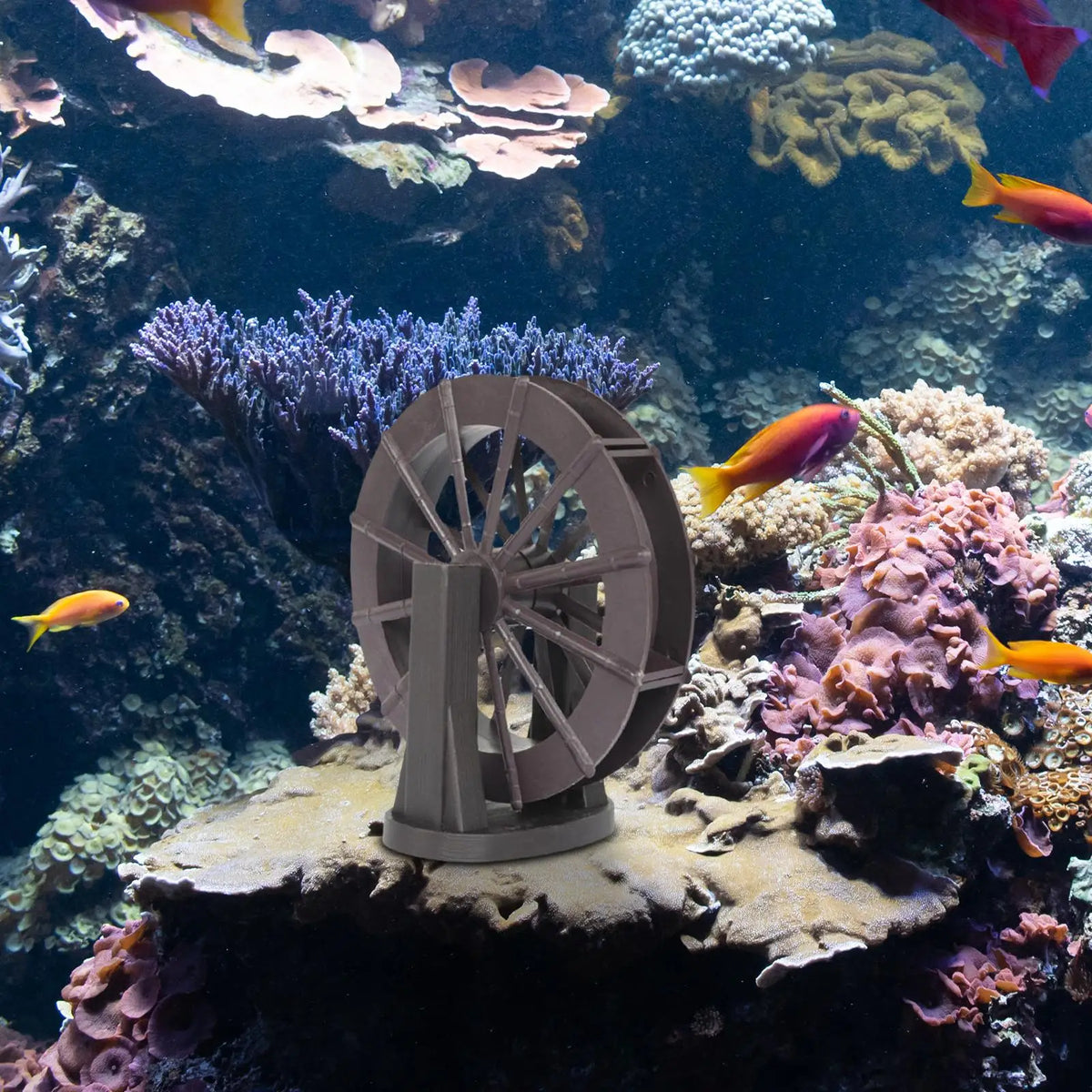 DIY Feng Shui Fountain Water Wheel & Bracket – Desk Decor