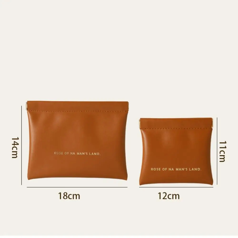 Portable Mini PU Makeup & Jewelry Travel Bag for Women