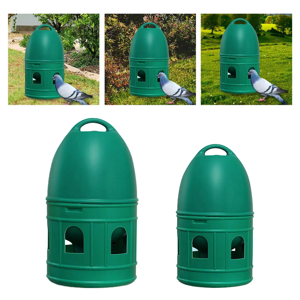 10L Hanging Bird Water Drinker for Pigeon Parrot Chicken Duck