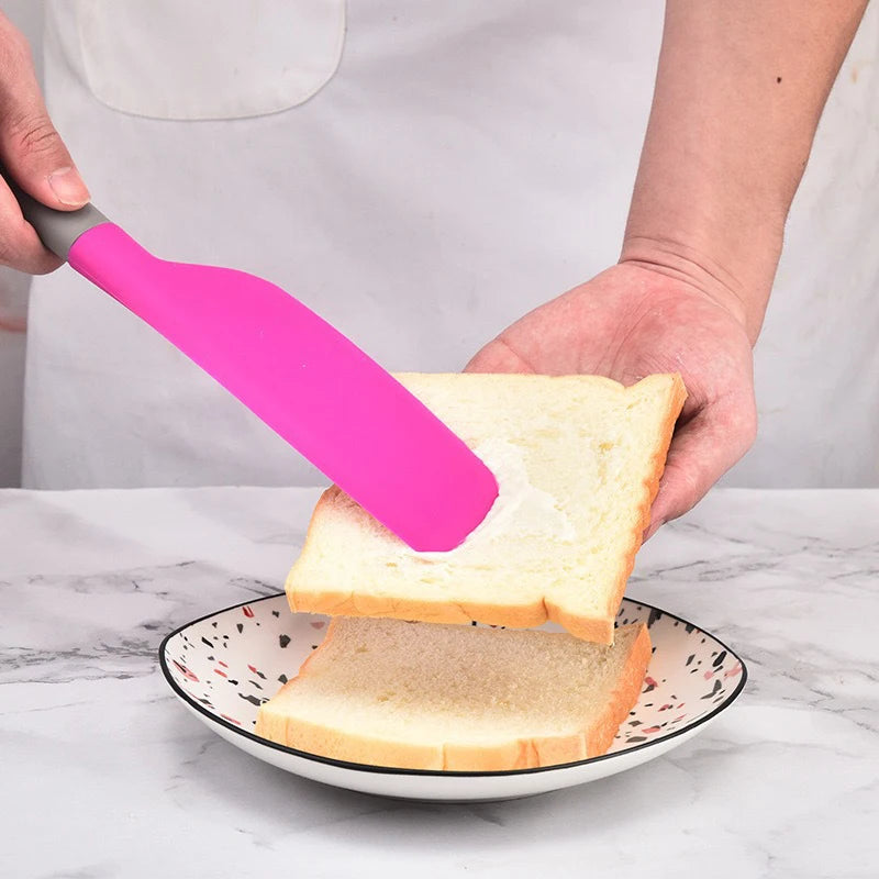 Silicone Baking Spatula | Heat-Resistant Cake Decorating Tool