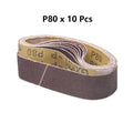 10-Pack A/O Sanding Belts 330x30mm | Air Belt Sander Belts