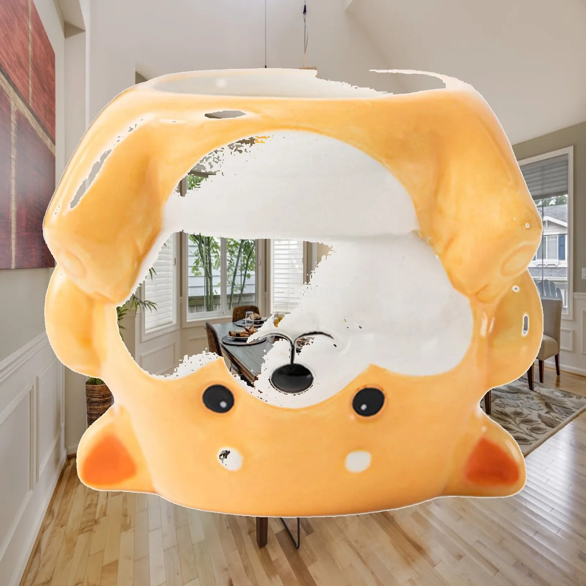 Cute Animal Ceramic Planter Pot – Indoor & Outdoor Flower Vase