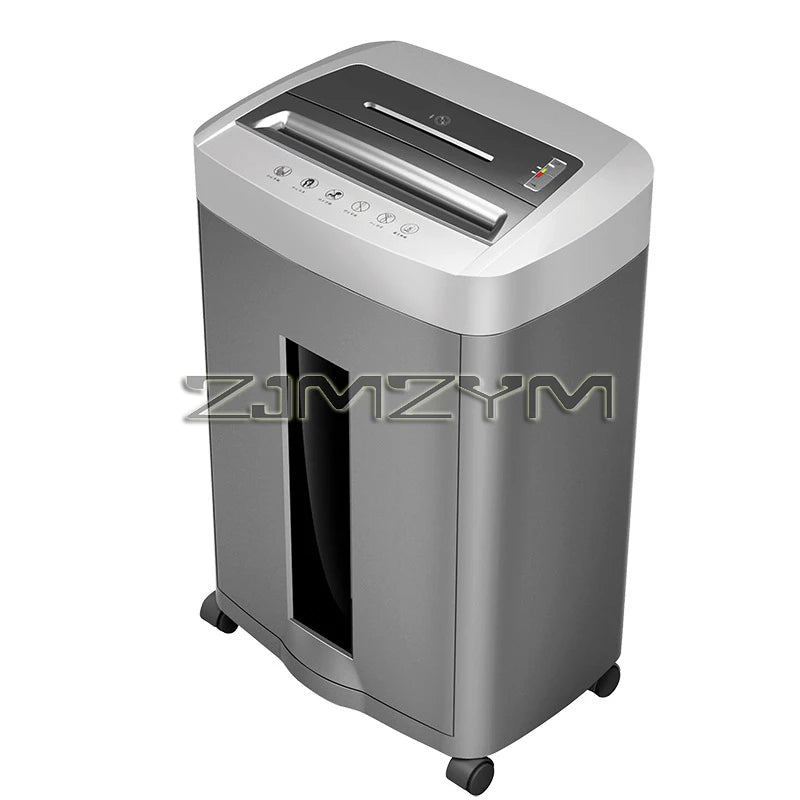 ZJMZYM 17L Electric Cross-Cut Paper Shredder – Office & Home