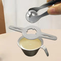 Kesoto Stainless Steel Coffee Ice Ball Stand Set with Clip