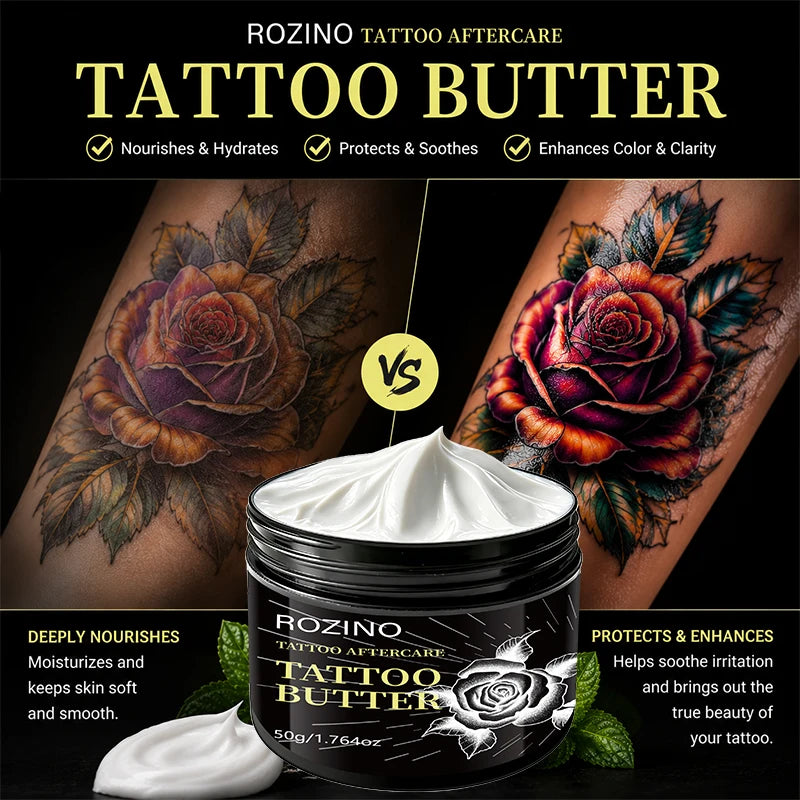 Tattoo Care Cream – Pre & Post Tattoo Moisturizer with Glycerin