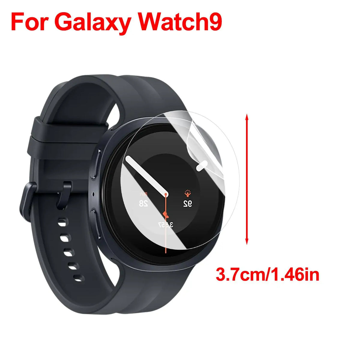 TPU Hydrogel Screen Protector – Samsung Galaxy Watch 9 & Ultra 2