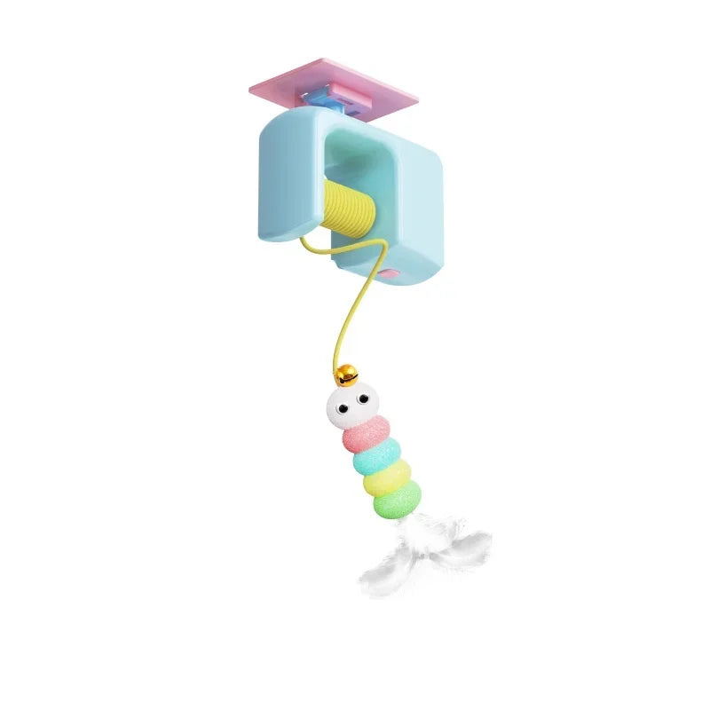 Rechargeable Interactive Hanging Door Flying Bird Cat Toy