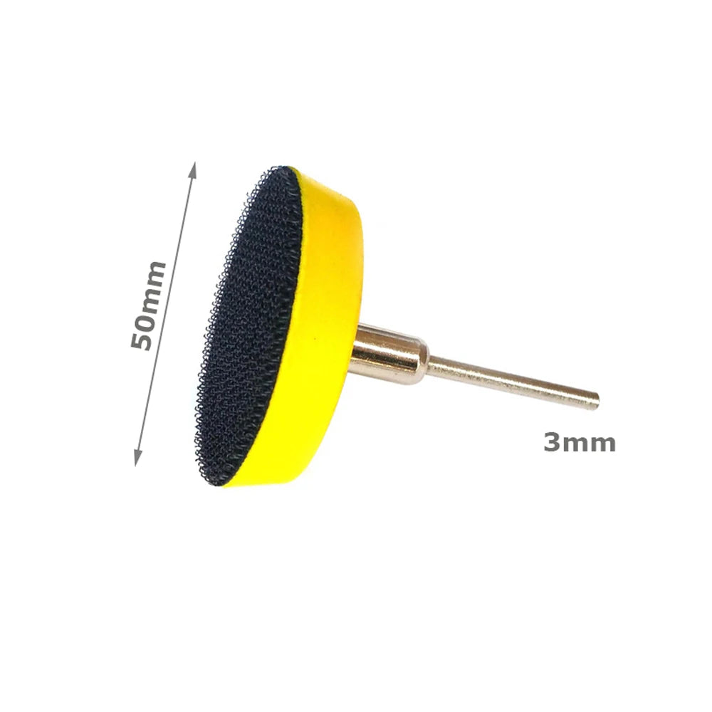 Sanding Back-Up Pad Holder & 3mm Mandrel for Sanding Disc