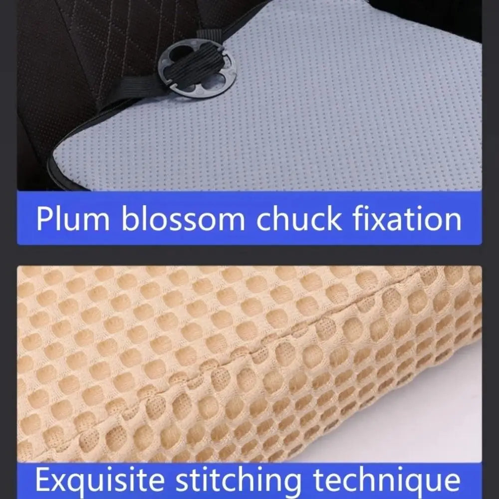 Mesh Car Seat Booster Cushion – Honeycomb Memory Foam