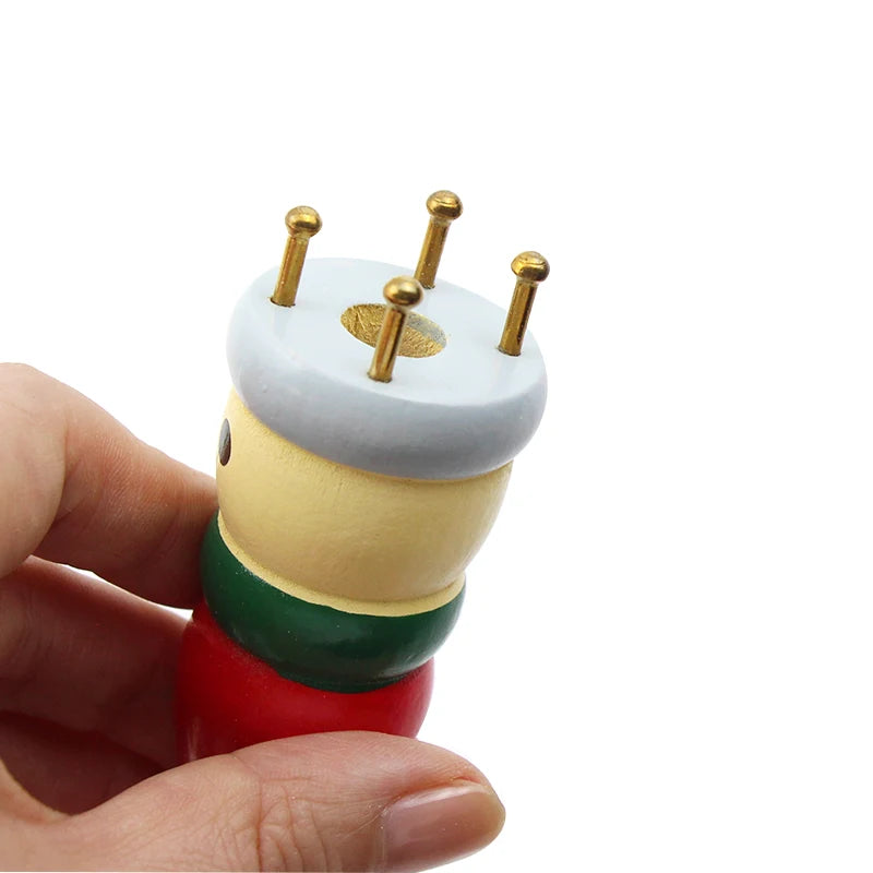 Wooden Knitting & Weaving Tool Set – DIY Loom & Needle Kit