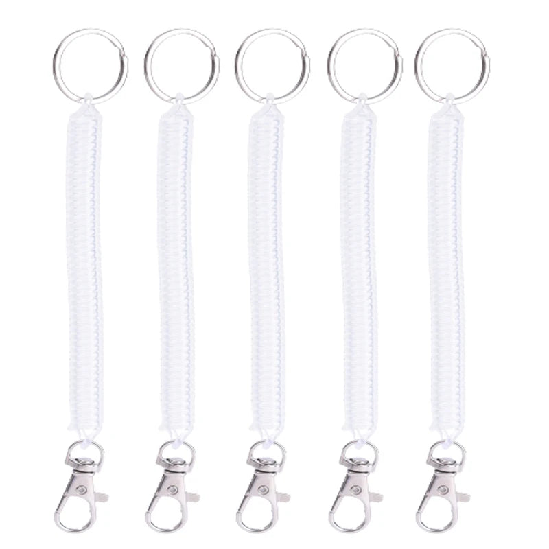 Retractable Spiral Keychain Strap – Anti-Lost Phone Lanyard