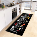 Non-Slip Washable Kitchen Rug – Waterproof Floral Floor Mat