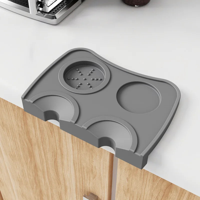 Silicone Non-Slip Espresso Tamping Mat | Barista Station Pad