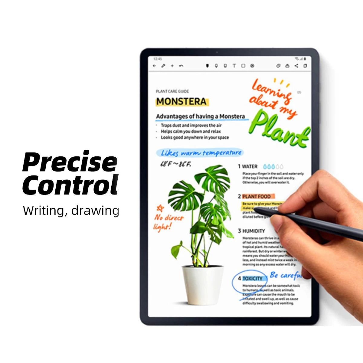 Samsung Galaxy Tab S7 S6 Lite Active Stylus Pen – No Bluetooth