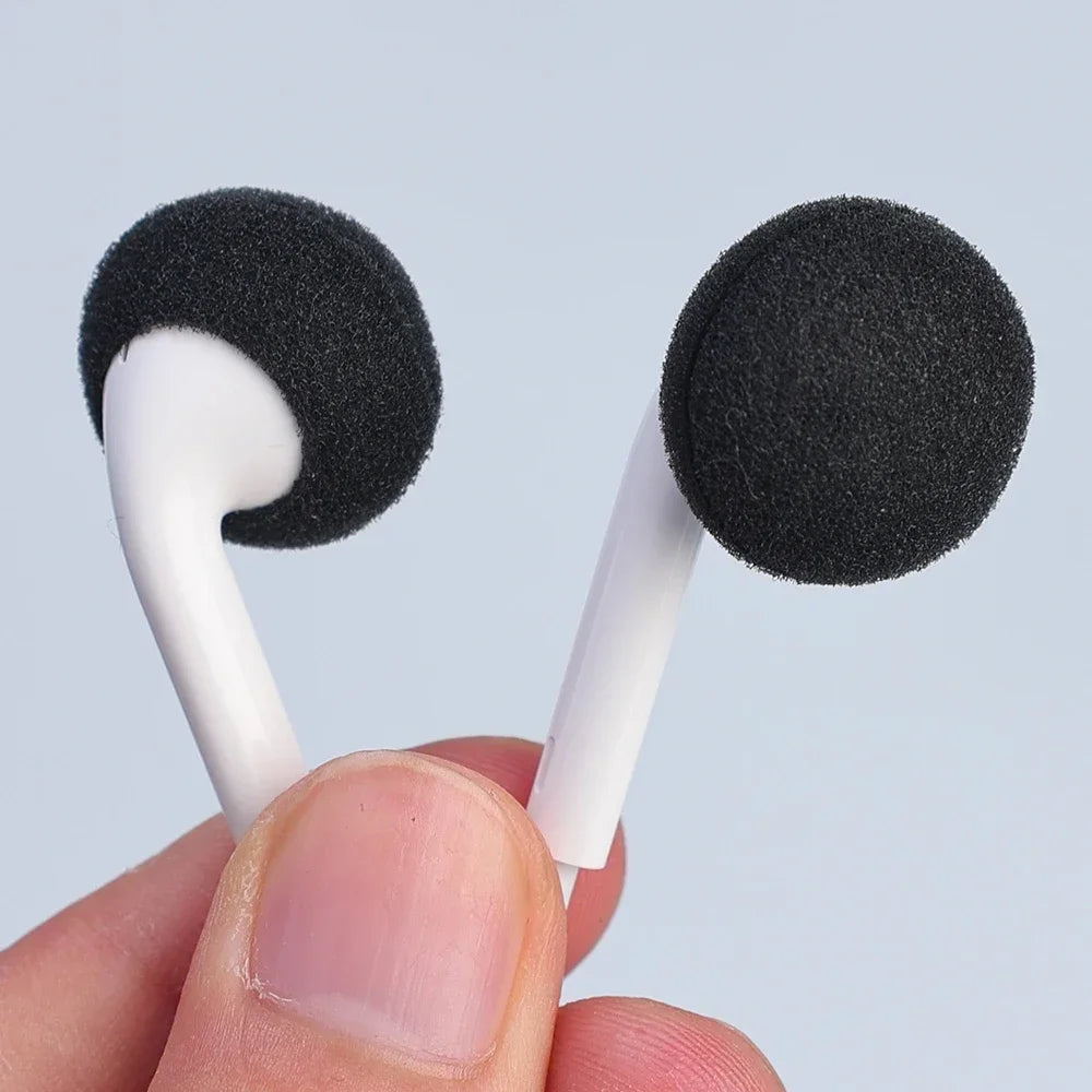 18mm Foam Earphone Ear Pad Covers – 20 to 200 Pack