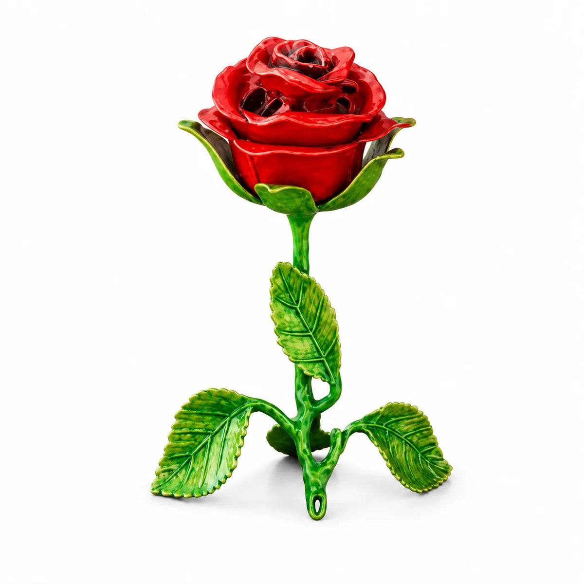 Antique Rose Incense Burner – Vintage Floral Home Décor