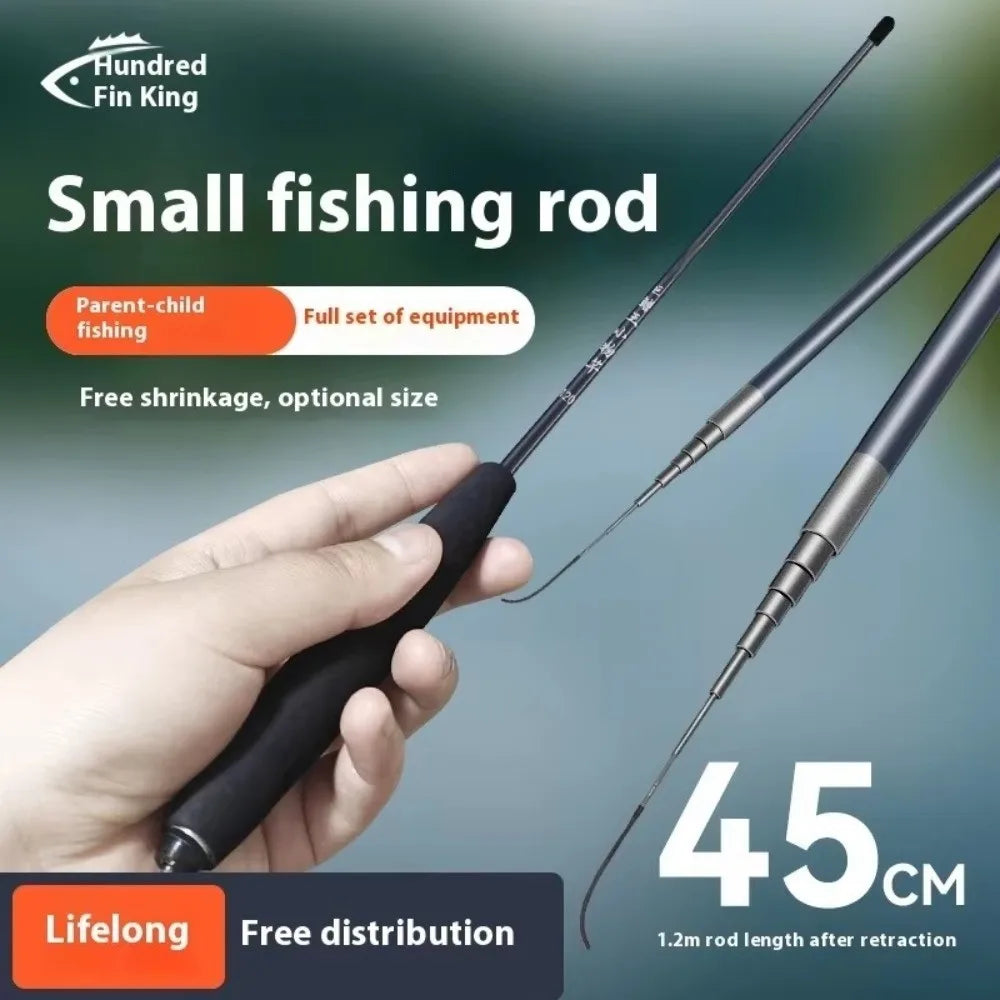 Ultra Light Telescopic Fishing Rod – Stream, River & Beginner