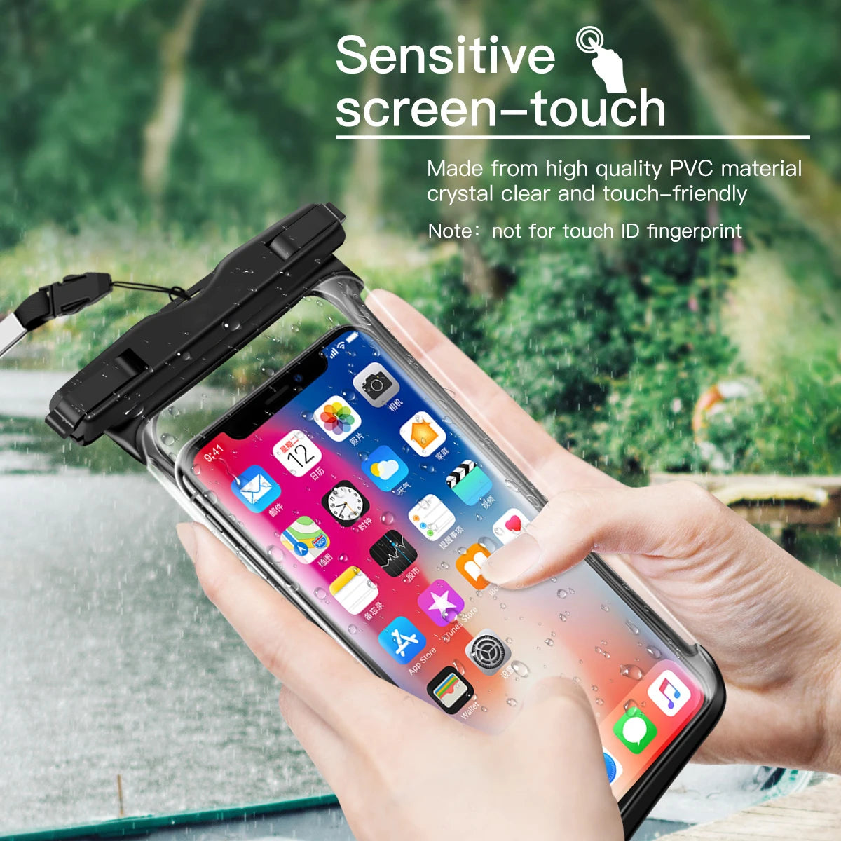 Waterproof Phone Pouch 3/4 Pack – Universal Swim Bag Cover