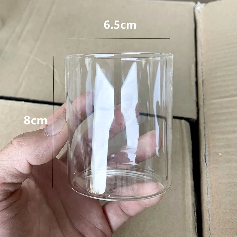 Transparent Glass Votive Candle Holder – Wedding & Home Décor
