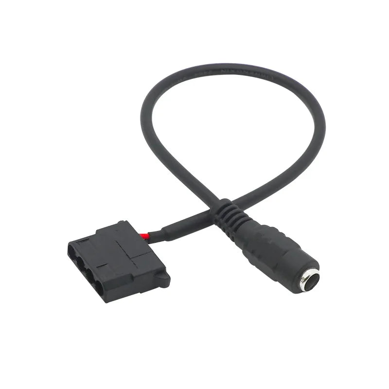 DC5521 to IDE Molex 4-Pin 12V Power Adapter Cable | CPU Fan