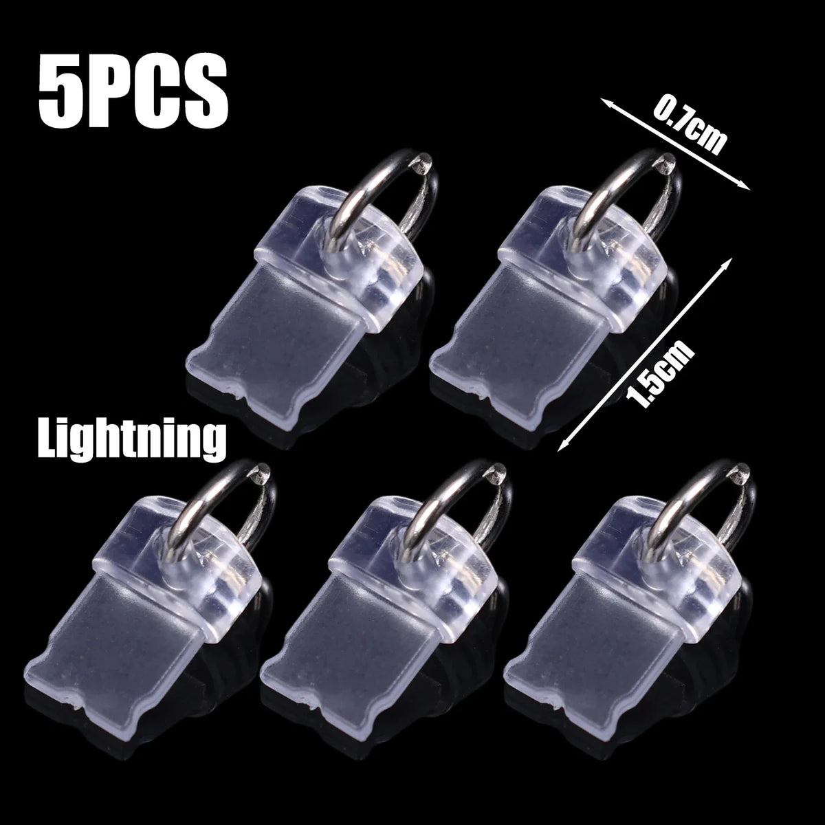 Transparent Dust Plugs – USB-C, Lightning & Micro USB